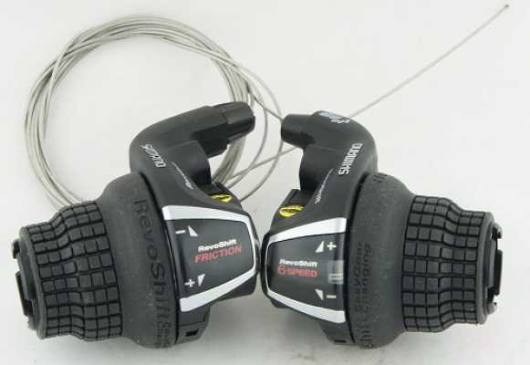 Манетки Shimano SL-RS35 Revoshift 3х6 ск.